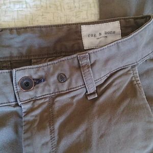 Rag & Bone Army Green Skinny Pants